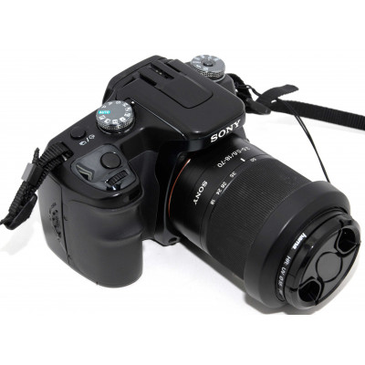 CAMARA REFLEX SONY A100 10MP + 18-55MM