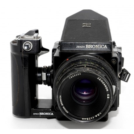 CAMARA ZENZA BRONICA ETRSi + ZENZANON 75MM + EMPUÑADURA