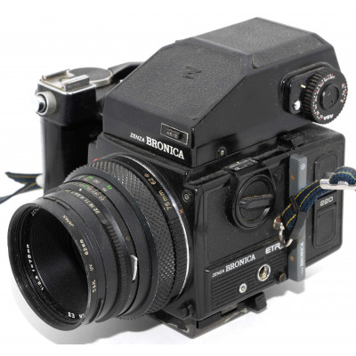 CAMARA ZENZA BRONICA ETRSi AVERIADA PARA PIEZAS