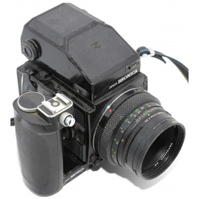 CAMARA ZENZA BRONICA ETRSi AVERIADA PARA PIEZAS
