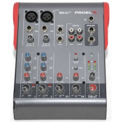 MESA MEZCLAS 6 CANALES PROEL Mi6