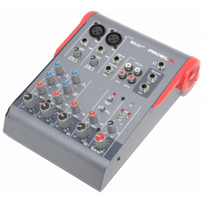 MESA MEZCLAS 6 CANALES PROEL Mi6