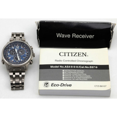 CITIZEN ECO-DRVE RADIOCONTROLADO E670