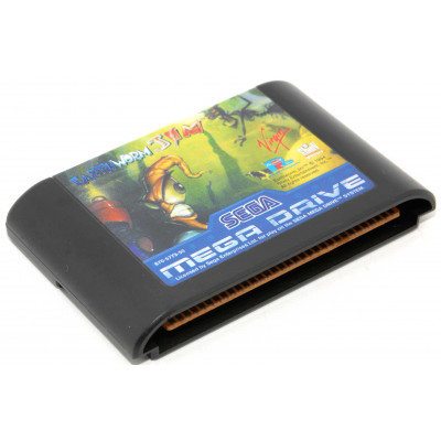 VIDEOJUEGO SEGA MEGA DRIVE EARTH WORM JIM