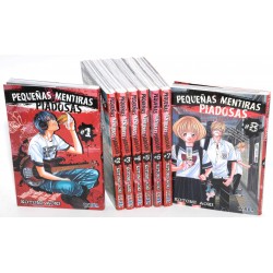 CÓMICS MANGA PEQUEÑAS MENTIRAS PIADOSAS PRIMEROS 8 TOMOS