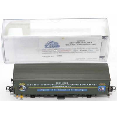VAGON ELECTROTREN CENTENARIO LINEA BILBAO SAN SEBASTIAN