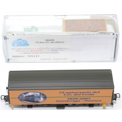 VAGON ELECTROTREN 75 ANV. F.C. DEL UROLA