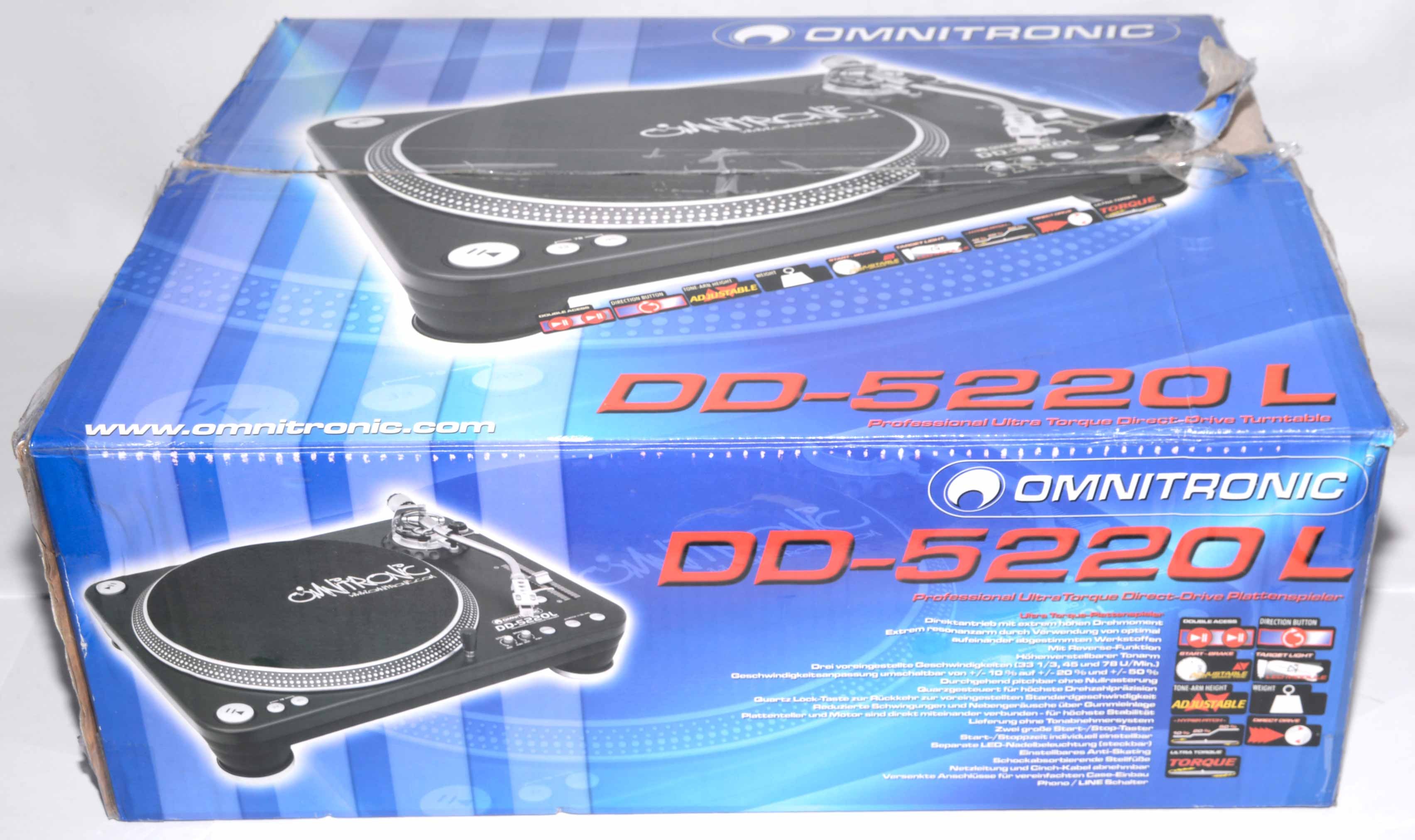 Gemini Tornamesa Segunda Mano Gemini XL-500 II Direct-Drive DJ Turnable  Reverb España