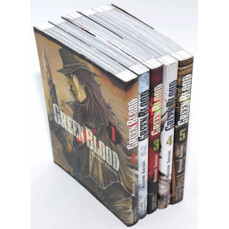CÓMICS MANGA GREEN BLOOD PRIMEROS 5 TOMOS