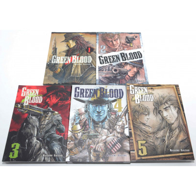 CÓMICS MANGA GREEN BLOOD PRIMEROS 5 TOMOS
