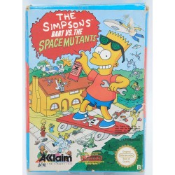 VIDEOJUEGO NES THE SIMPSONS BART VS THE SPACE MUTANTS
