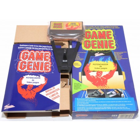 POTENCIADOR DE VIDEOJUEGOS NES GAME GENIE