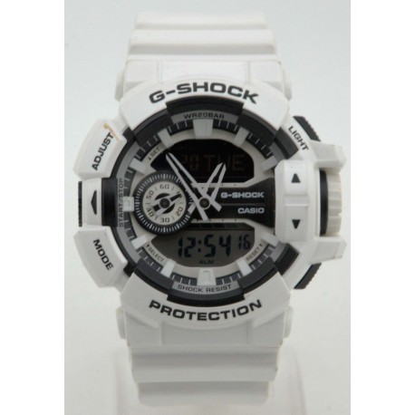RELOJ G-SHOCK BLANCO GA400