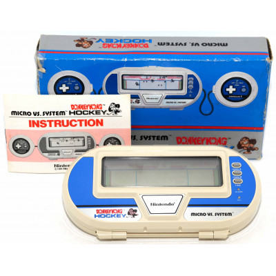 CONSOLA NINTENDO DONKEY KONG HOCKEY MICRO VS SYSTEM HK-303