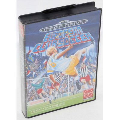 EUROPEAN CLUB SOCCER SEGA MEGA DRIVE