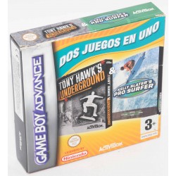 2 X 1 TONY HAWK KELLY SLATER GAME BOY ADVANCE