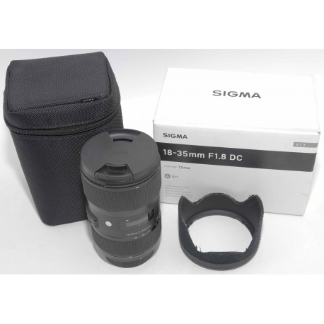 OBJETIVO SIGMA 10-35 MM F1.8 DC PARA NIKON