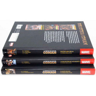 LA ESPADA SALVAJE DE CONAN - 3 TOMOS