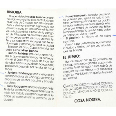 COSA NOSTRA SPECTRUM +3