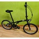 BICICLETA PLEGABLE DTB NEGRA