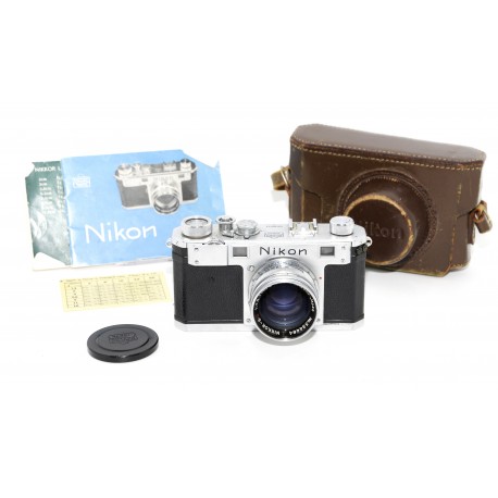 CAMARA TELEMÉTRICA NIKON S + NIKKOR 50MM 1.4 SC (1951-52)