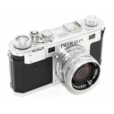 CAMARA TELEMÉTRICA NIKON S + NIKKOR 50MM 1.4 SC (1951-52)