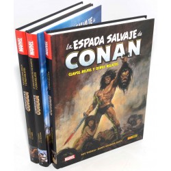 LA ESPADA SALVAJE DE CONAN - 3 TOMOS