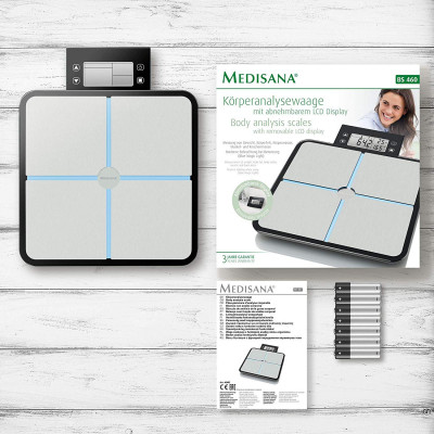 BASCULA BAÑO MEDISANA BS 460 NUEVO