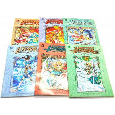 MANGA COMPLETO LUCHADORAS DE LEYENDA 2 CLAMP (6 TOMOS)