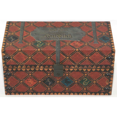 HARRRY POTTER COLLECTIBLE QUIDDITCH SET WITH POSTER