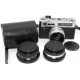 CAMARA TELEMÉTRICA ANALÓGICA YASHICA ELECTRO 35 GSN 45MM 1.7 + ADAPTADOR GRAN ANGULAR