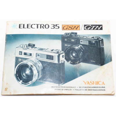 CAMARA TELEMÉTRICA ANALÓGICA YASHICA ELECTRO 35 GSN 45MM 1.7 + ADAPTADOR GRAN ANGULAR