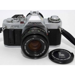 CAMARA REFLEX CANON AV-1 + 50MM 1:1.8