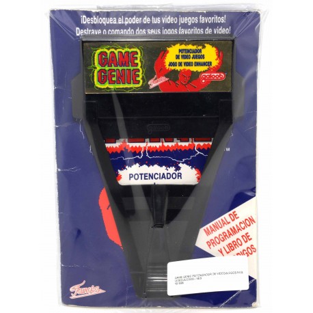 POTENCIADOR DE VIDEOJUEGOS NES GAME GENIE