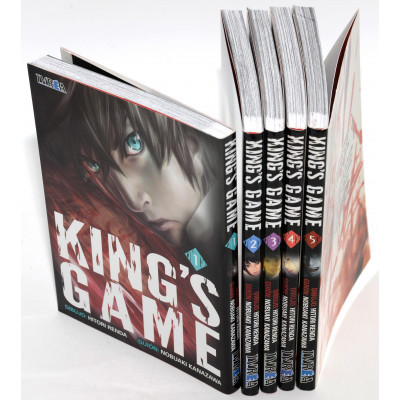MANGA COMPLETO KING´S GAME (5 TOMOS)