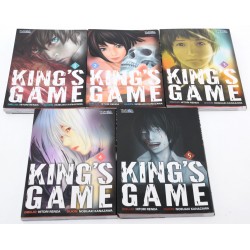 MANGA COMPLETO KING´S GAME (5 TOMOS)