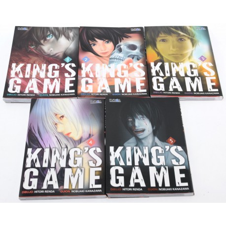 MANGA COMPLETO KING´S GAME (5 TOMOS)