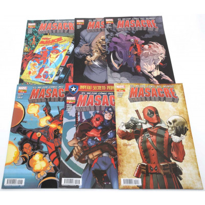 CÓMICS MASACRE 31 TOMOS + 1 ESPECIAL