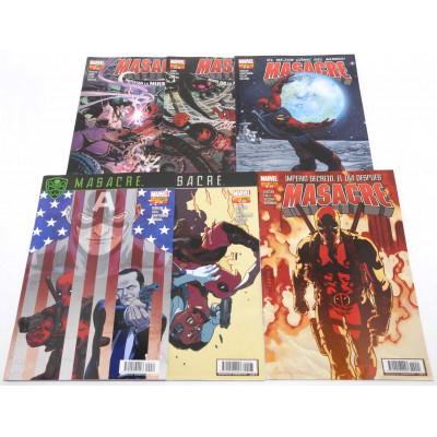 CÓMICS MASACRE 31 TOMOS + 1 ESPECIAL