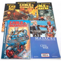 CÓMICS CABLE & MASACRE 5 TOMOS
