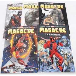 CÓMICS MASACRE 5 TOMOS