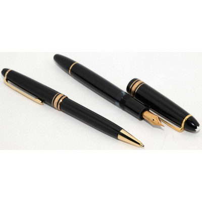 PAREJA PLUMA MONTBLANC LE GRAND Y BOLIGRAFO CLASSIQUE