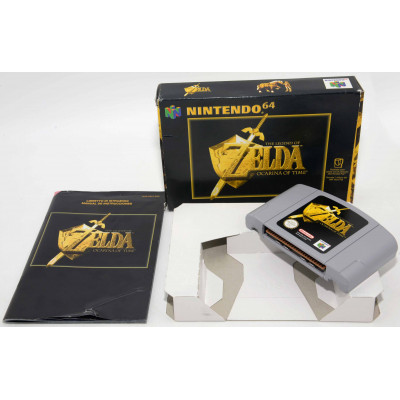 THE LEGEND OF ZELDA - OCARINA OF TIME - NINTENDO 64 COMPLETO