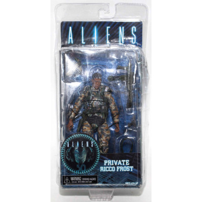 FIGURA ALIENS PRIVATE RICCO FROST NECA REEL TOYS