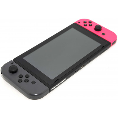 NINTENDO SWITCH NEGRA Y ROSA