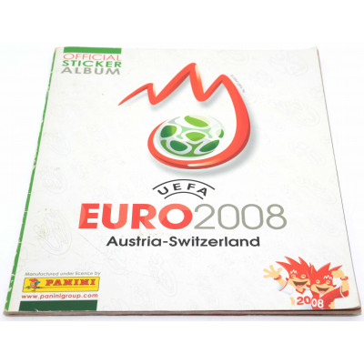 ALBUM DE CROMOS UEFA EUROCOPA 2008 COMPLETO