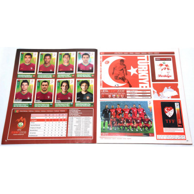 ALBUM DE CROMOS UEFA EUROCOPA 2008 COMPLETO