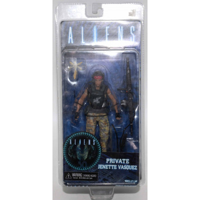 FIGURA ALIENS PRIVATE JENETTE VASQUEZ NECA