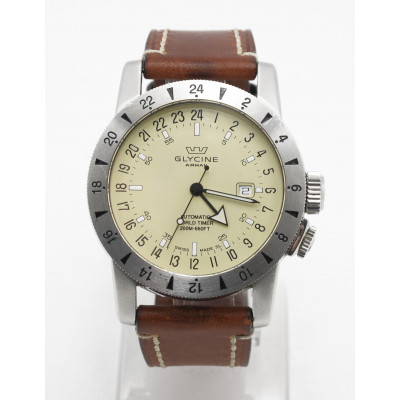 RELOJ GLYCINE 3820 AIRMAN 24H AUTOMATICO