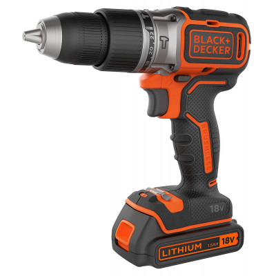 TALADRO PERCUTOR 18V BLACK AND DECKER BL188KB